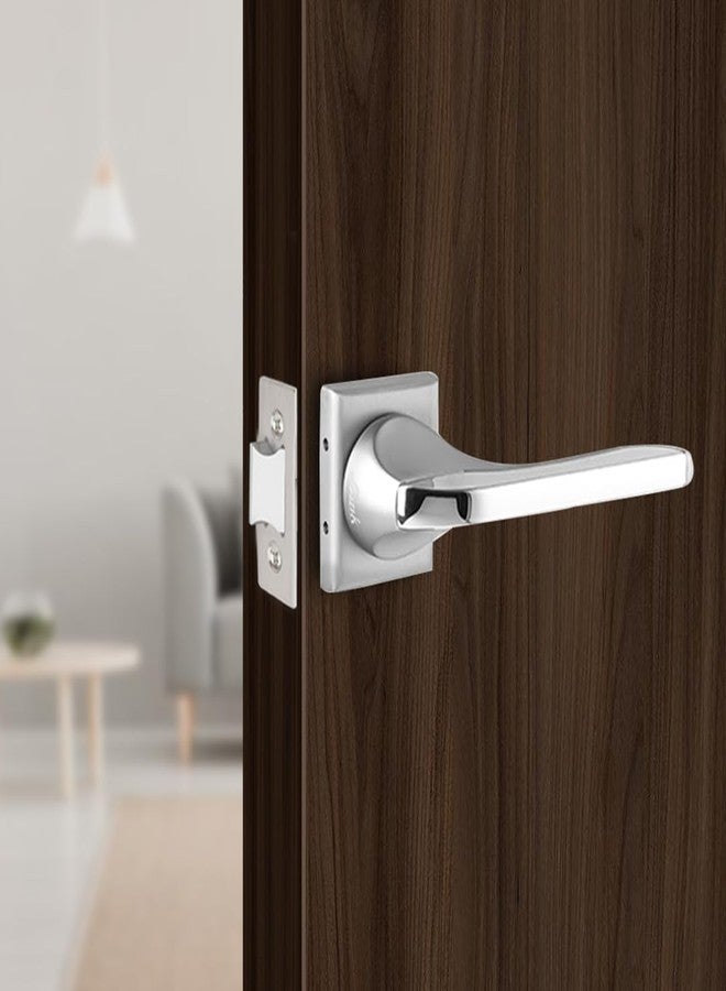 Link Zenith Mortise Lock |for Bathroom & Balcony Door in Home/Office/Hotel | Heavy Duty Handle Set with 3 Keys |SS Finish|2 Years Warranty - Image 1